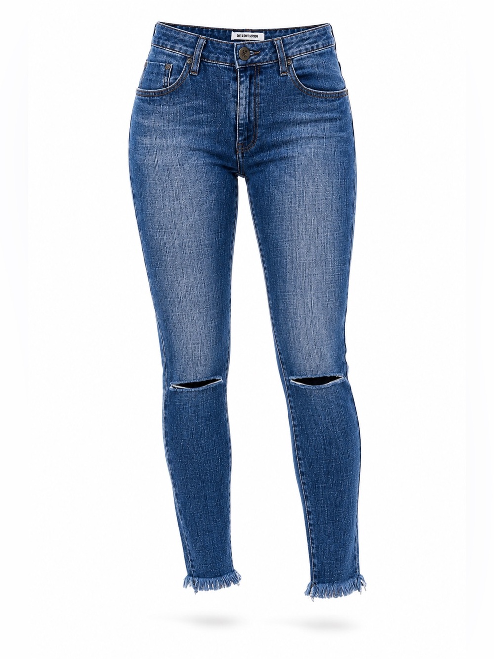 One X OneTeaspoon Freebird II Ankle Jeans High Rise Distressed Raw Hem 29